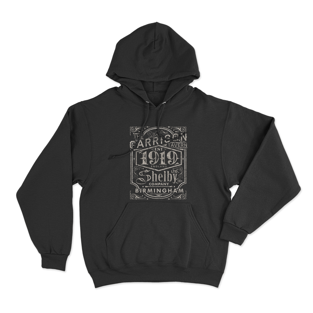 Peaky Blinders Garrison Pub Unisex Hoodie Black Peaky Blinders Garrison Pub Unisex Hoodie Black