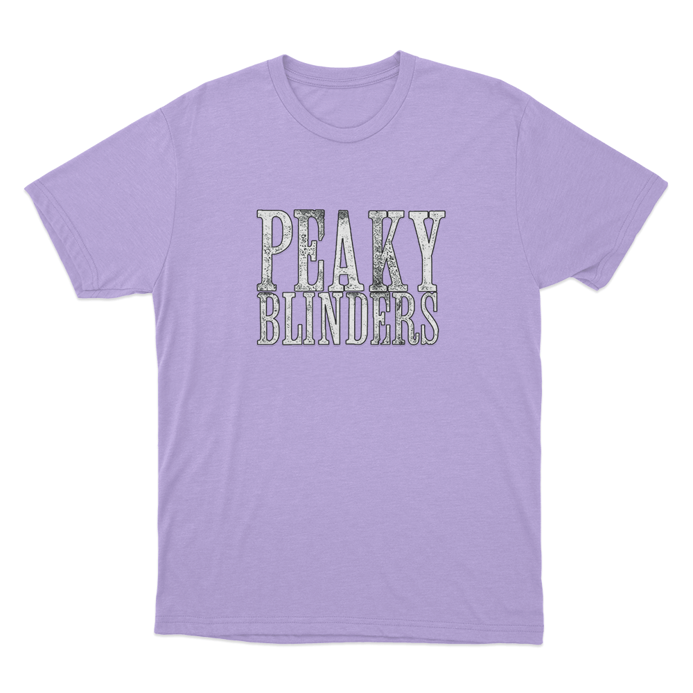 Peaky Blinders Logo Unisex T Shirt Purple Peaky Blinders Logo Unisex T Shirt Purple