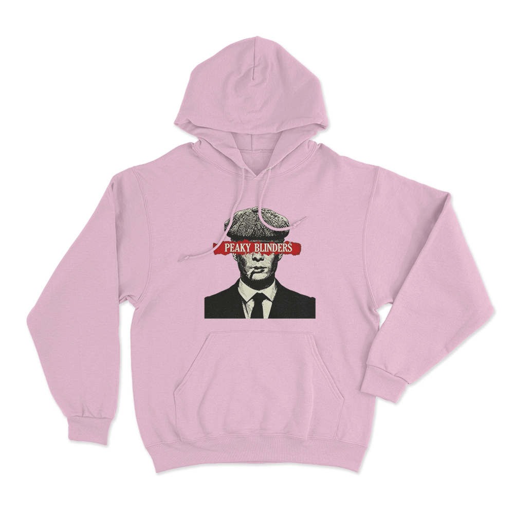 Peaky Blinders Red Banner Portrait Unisex Hoodie Pink Peaky Blinders Red Banner Portrait Unisex Hoodie Pink 2