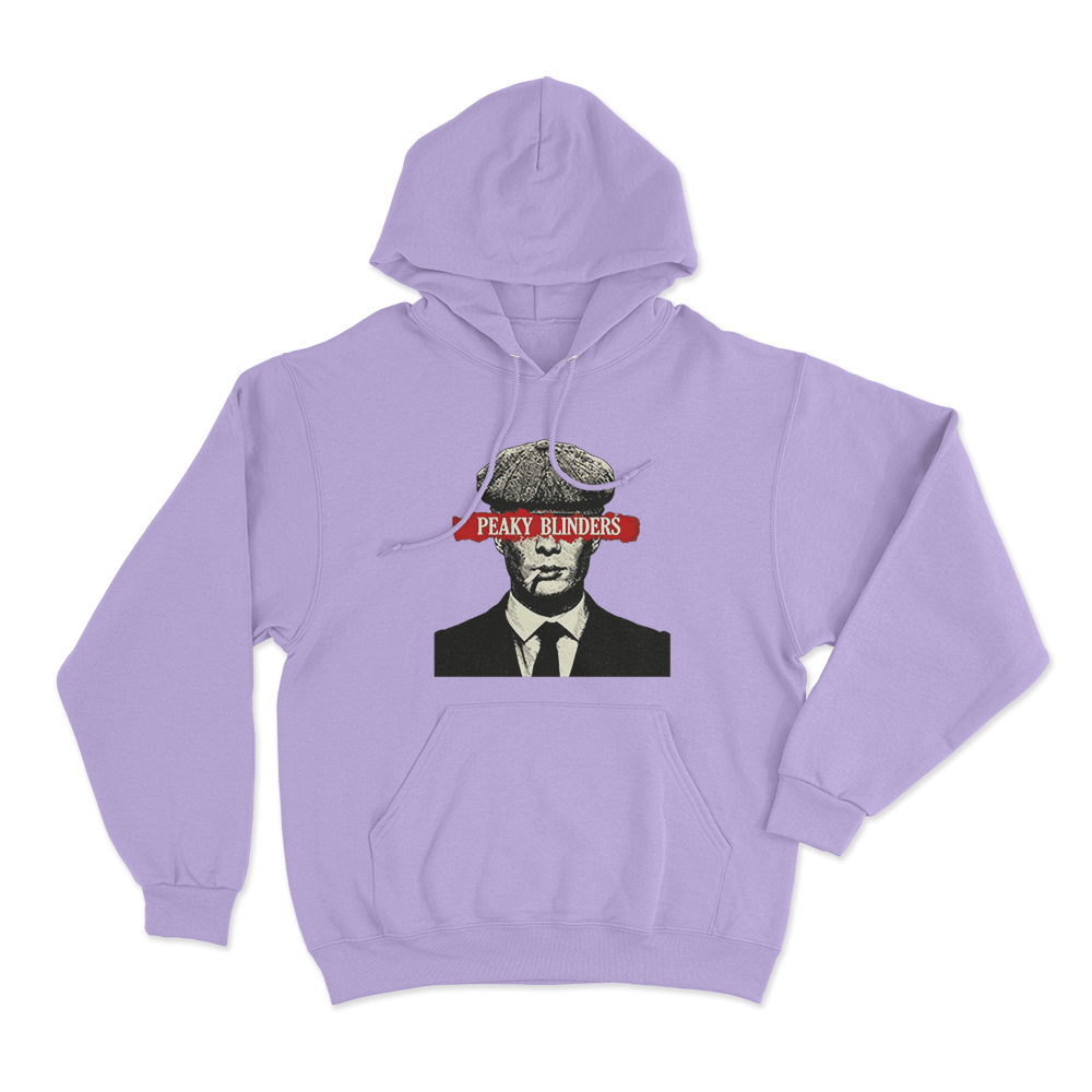 Peaky Blinders Red Banner Portrait Unisex Hoodie Purple Peaky Blinders Red Banner Portrait Unisex Hoodie Purple 2