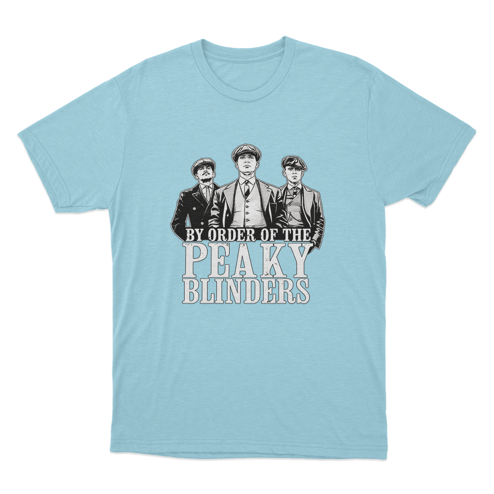 Peaky Blinders Shelby Brothers Unisex T Shirt Sky Blue Peaky Blinders Shelby Brothers Unisex T Shirt Sky Blue