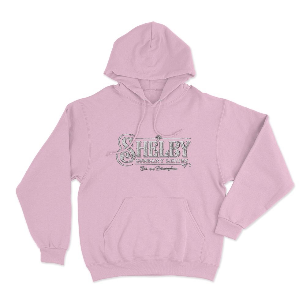 Peaky Blinders Shelby Company Limited Unisex Hoodie Pink Peaky Blinders Shelby Company Limited Unisex Hoodie Pink